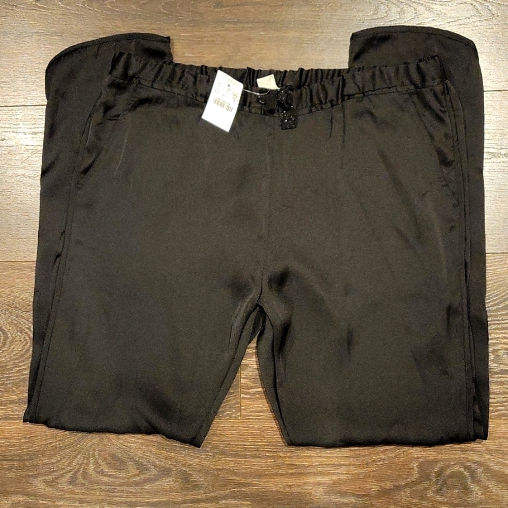 ❤ NWT! J CREW CREWCUTS FLOWY SATIN JOGGERS, GIRLS 16